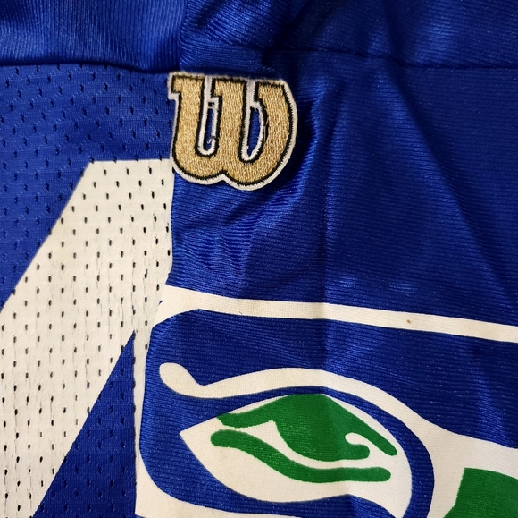 Joey Galloway Seattle Seahawks Wilson Vintage 90s Football Jersey Size XL 50 - Picture 5 of 8